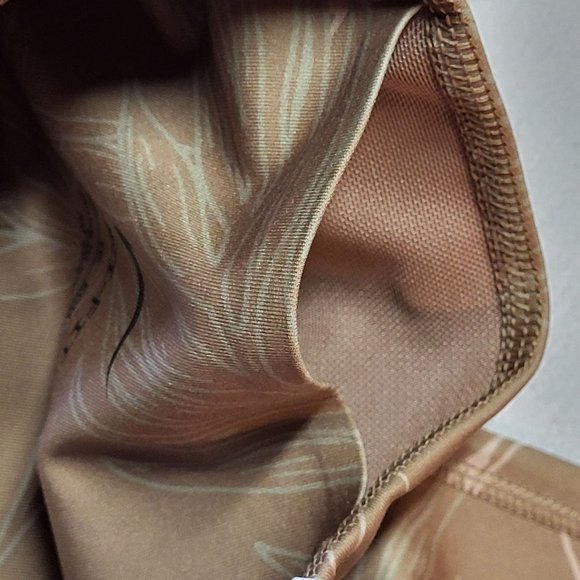 New Nike One Luxe Women's XS Mid-Rise 7/8‎ Leggings DV9680-258 DRI-FIT Brown - Picture 9 of 16